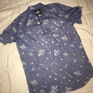 NWOT Corona Extra button up